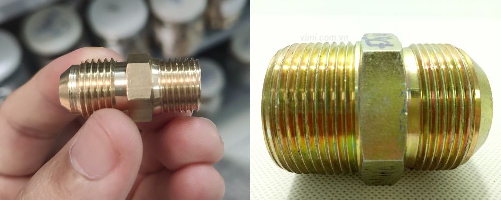 kép nối thủy lực đồng