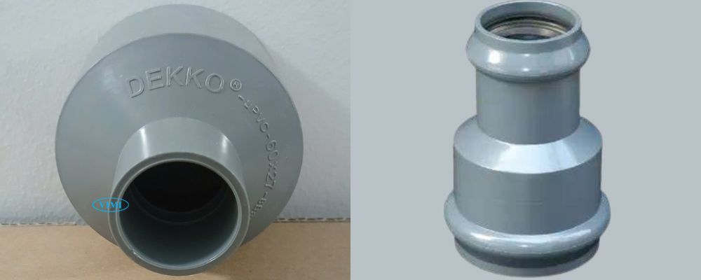 kết nối côn thu nhựa