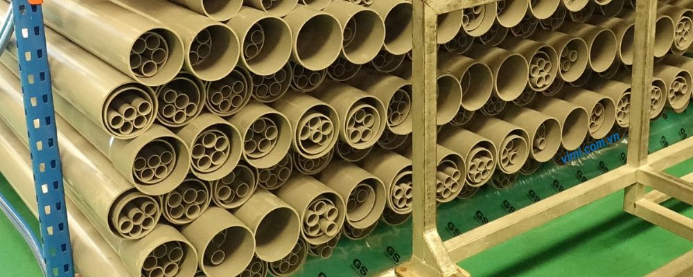 kho ống cấp thoát nước upvc gs