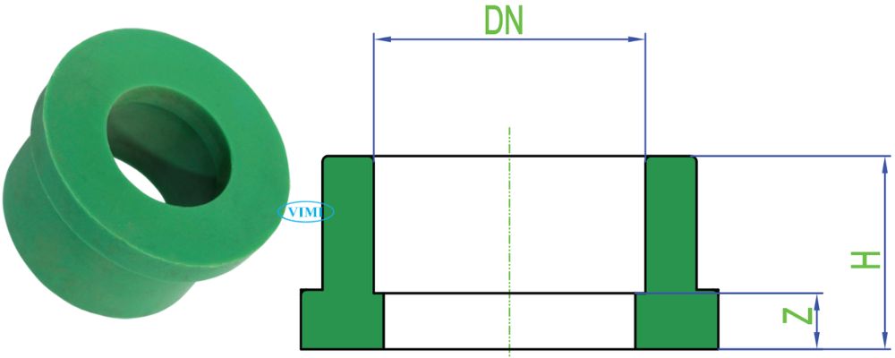 kích thước mặt bích ppr dekko