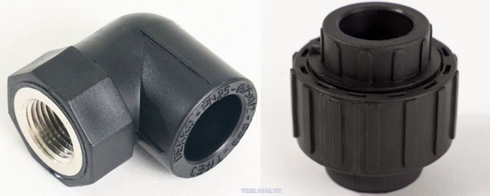 kiểu kết nối phụ kiện uv dekko