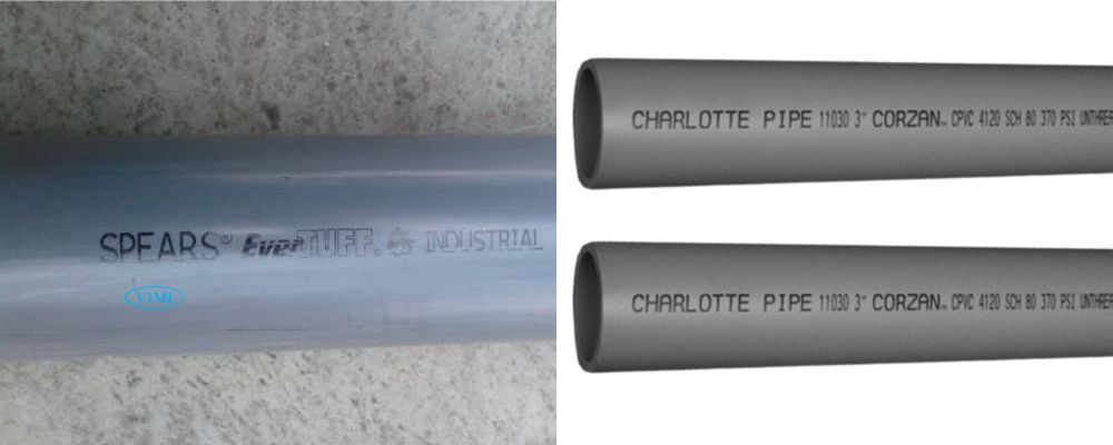 nhãn hiệu ống nhựa cpvc sch80 trên thế giới