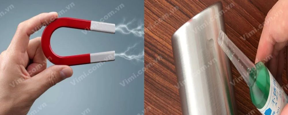 phân biệt phụ kiện inox