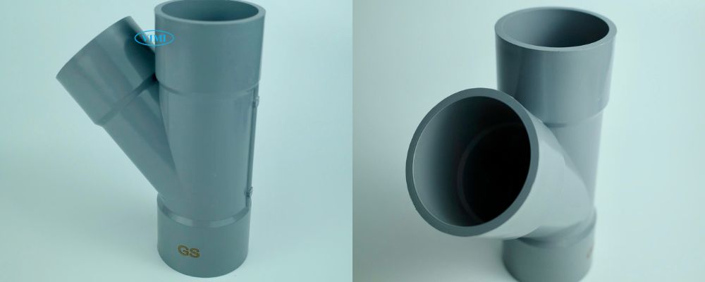 phụ kiện cấp thoát upvc gs chữ y