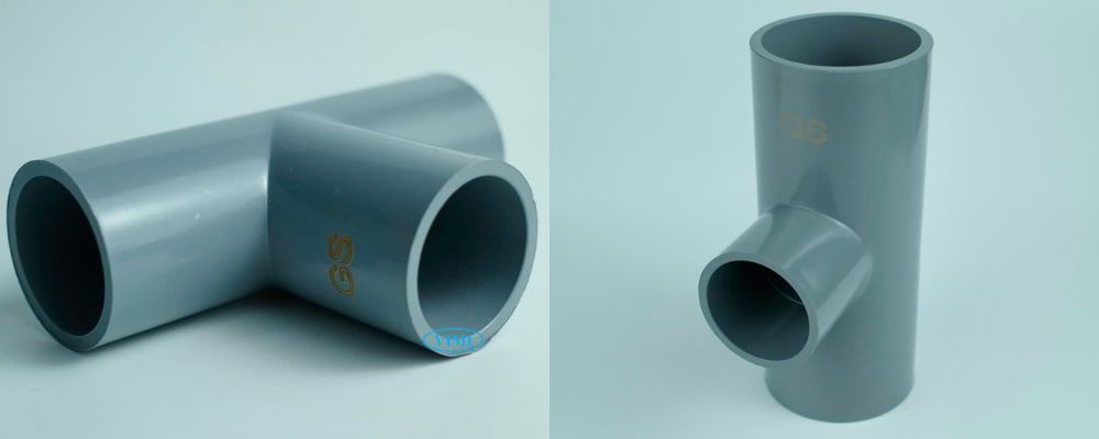 phụ kiện cấp thoát upvc gs tê