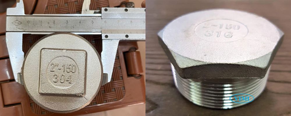 phụ kiện inox đầu bịt