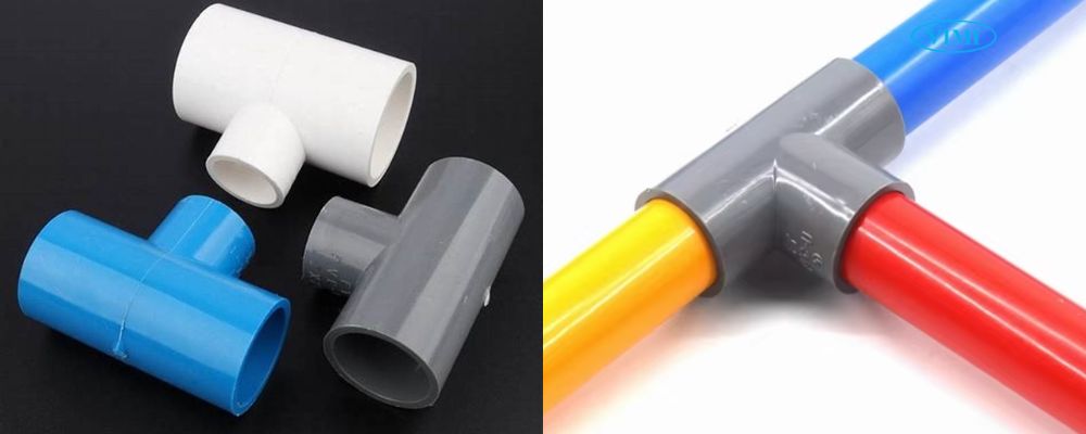 phụ kiện nhựa tê