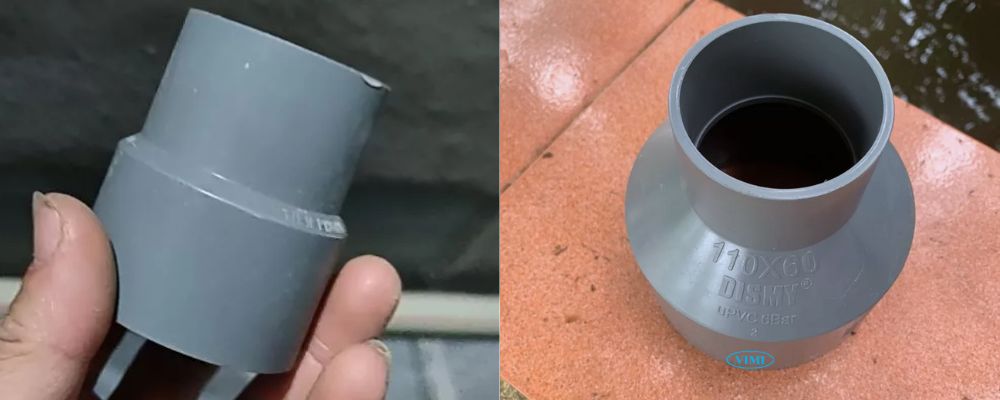 phụ kiện nhựa upvc côn thu