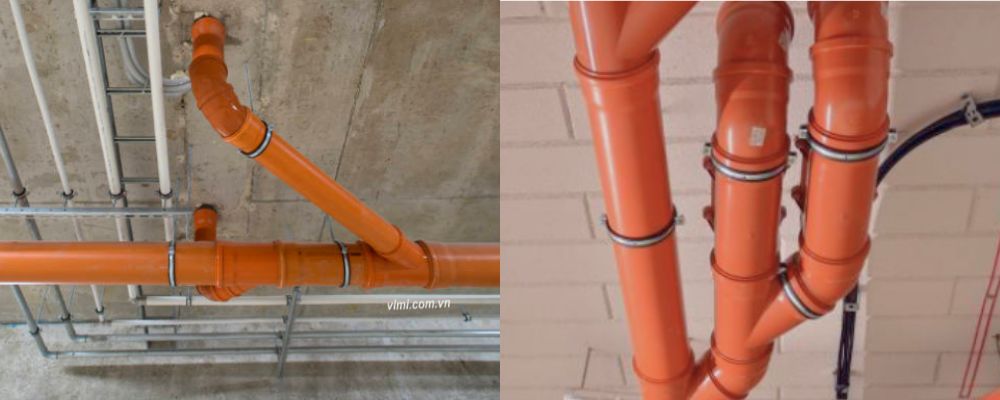 phụ kiện cpvc dùng trong nhà máy và xưởng sản xuất