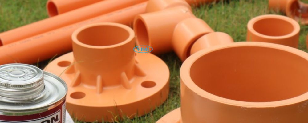 phụ kiện và ống đi kèm mặt bích nhựa gs cpvc pccc