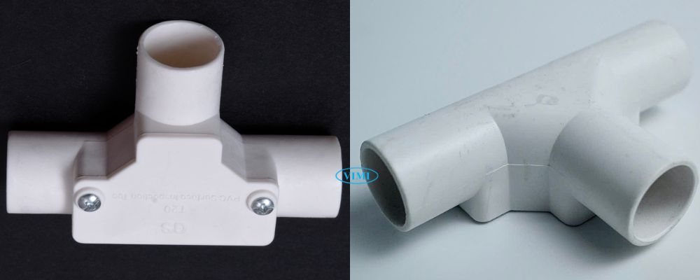 Tê nối ống dây điện có nắp PVC GS tê nối ống dây điện có nắp pvc gs là gì