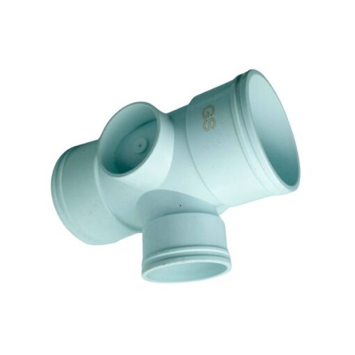 tê ống thoát nước upvc gs giảm 88 độ dán keo