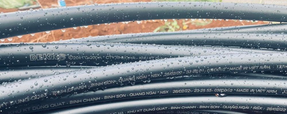thông số kỹ thuật ống tưới dekko 20mm