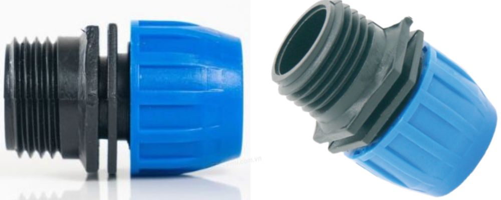 Nối ống tưới HDPE Dekko thông số nối ống tưới hdpe dekko ren ngoài