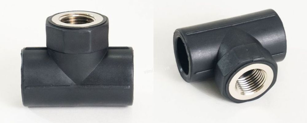 thông số tê uv dekko ren trong