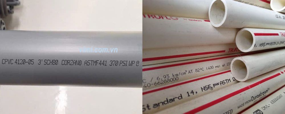 tiêu chuẩn dùng để sản xuất ống cpvc sch80