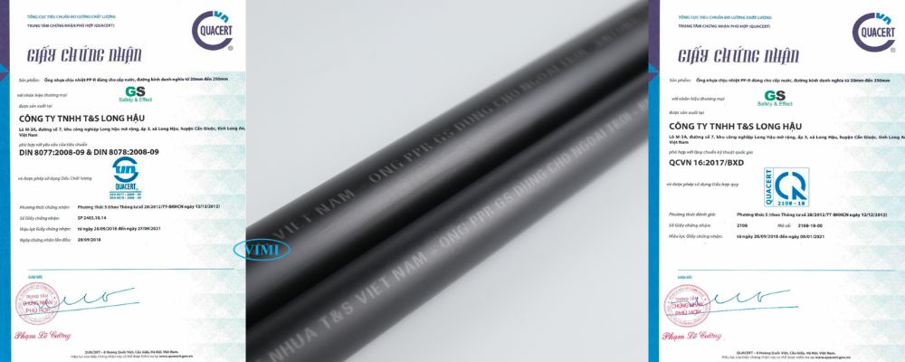 Ống GS PPR nước nóng lạnh ngoài trời tiêu chuẩn ống gs ppr nước nóng lạnh ngoài trời