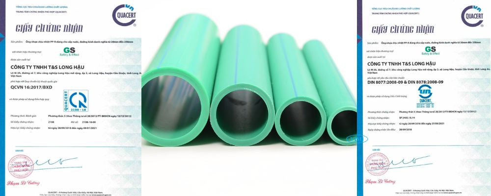 Ống GS PPR PN10 tiêu chuẩn ống gs ppr pn10