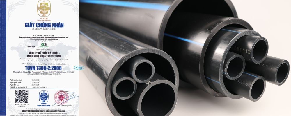 tiêu chuẩn ống hdpe gs