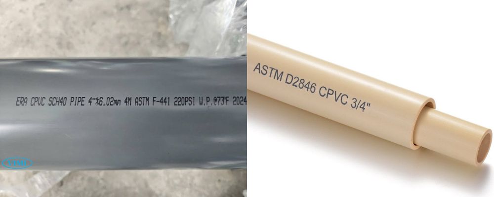 tiêu chuẩn sản xuất ống nhựa cpvc sch40