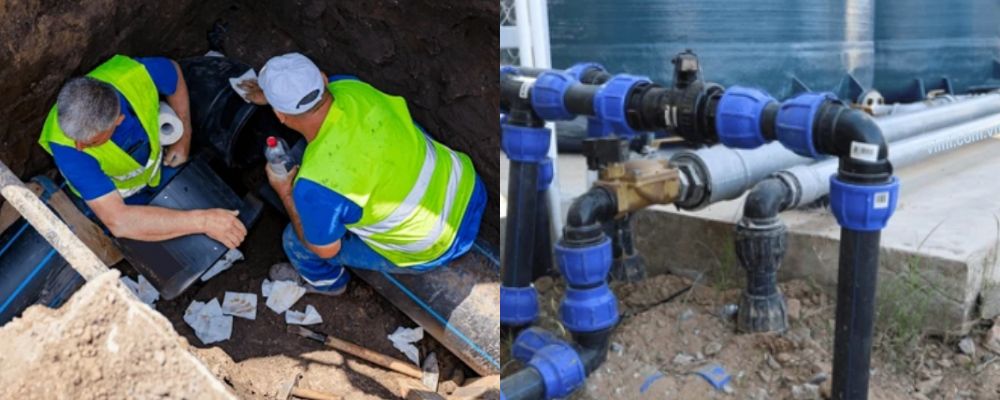 ứng dụng của cút nối ống hdpe