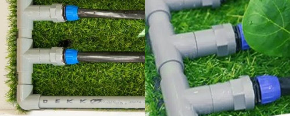 Nối ống tưới HDPE Dekko ứng dụng nối ống tưới hdpe dekko