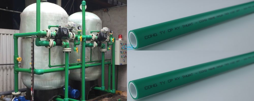 Ống GS PPR kháng khuẩn nước nóng 2 lớp ứng dụng ống gs ppr kháng khuẩn nước nóng 2 lớp