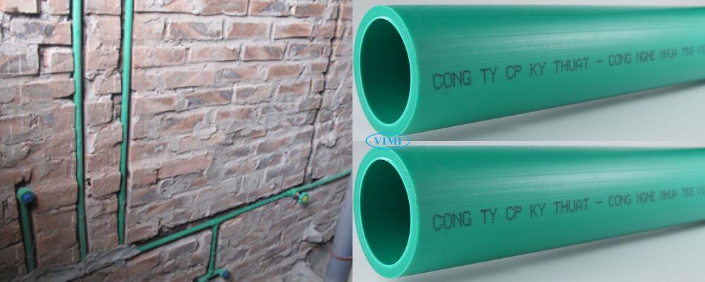 Ống GS PPR PN10 ứng dụng ống gs ppr pn10