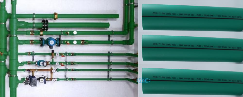 ứng dụng ống gs ppr pn20