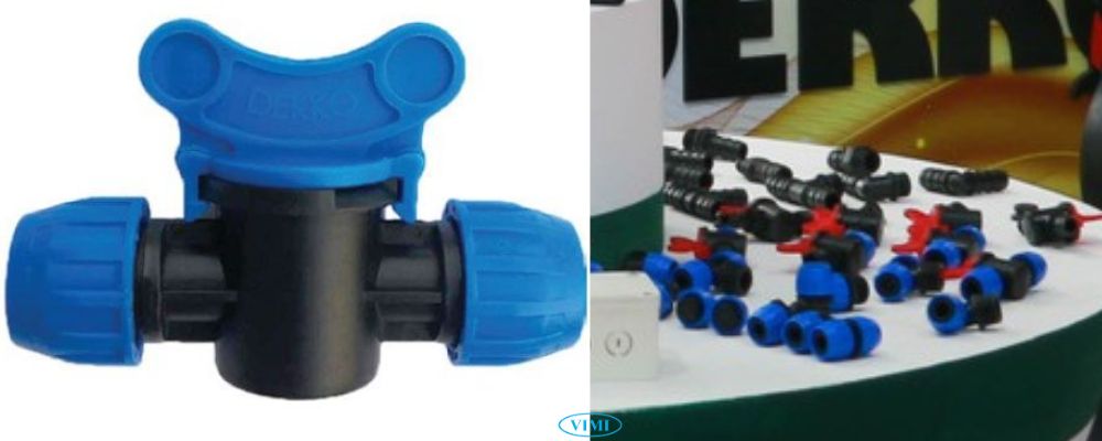 van ống tưới dekko nhỏ giọt