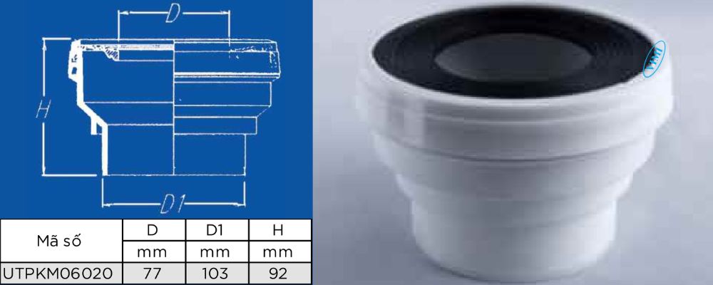 bản vẽ máng thu ống thoát upvc gs thẳng