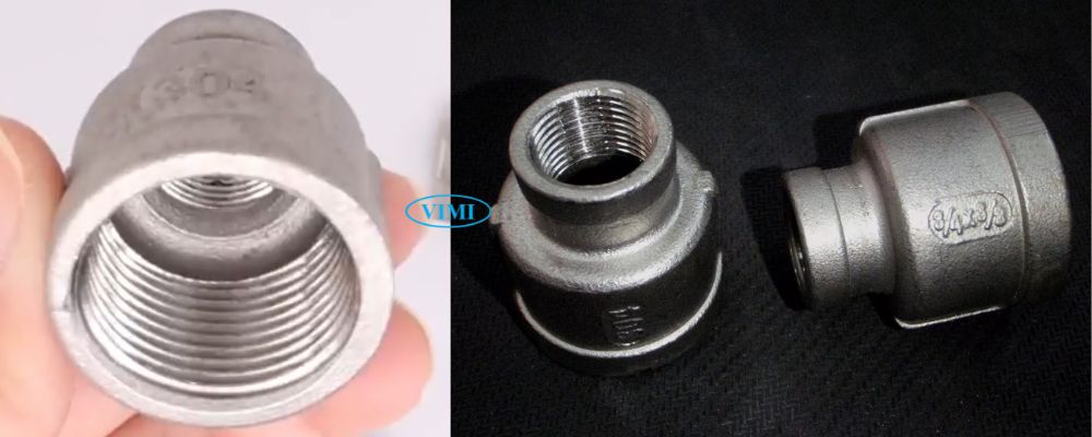 côn thu inox 304 nối ren