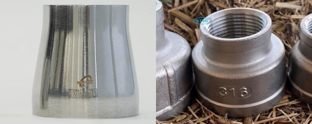 côn thu inox 316
