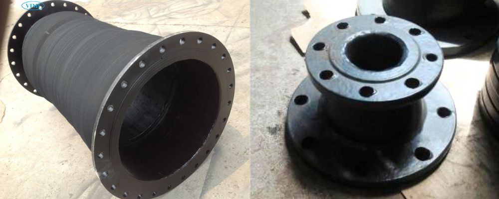 côn thu thép nối bích