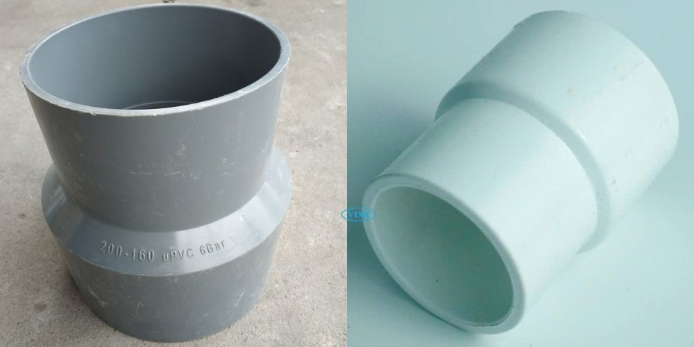 côn thu upvc nhiều màu không