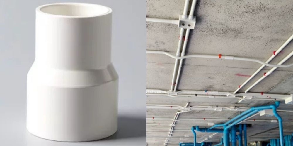 côn thu upvc và hệ thống dẫn điện