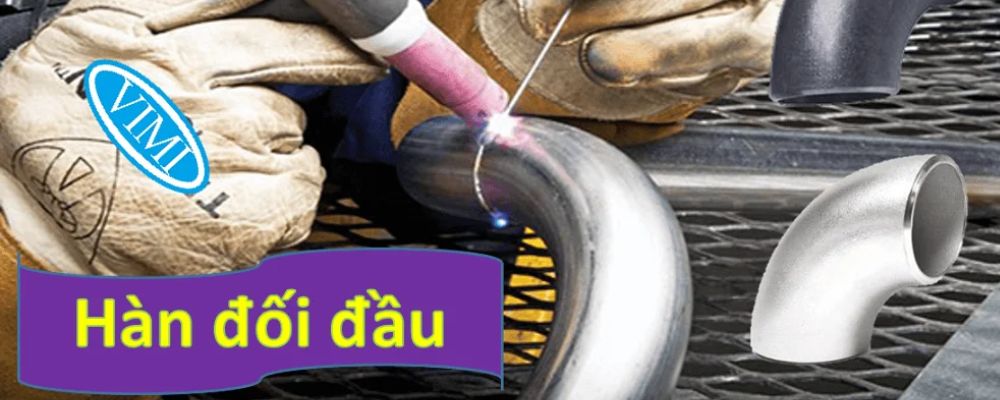 cút hàn inox kết nối đối đầu