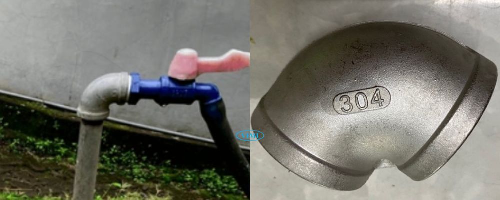 cút inox 304 dùng cho nước sinh hoạt được không