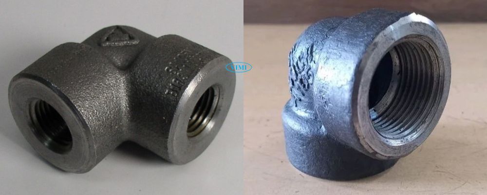 cút thép đen nối ren