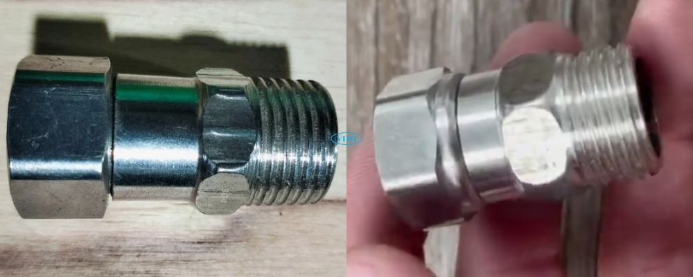 kép inox 304 ren kết hợp