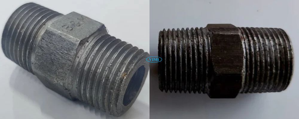 kép thép đen bị gỉ không