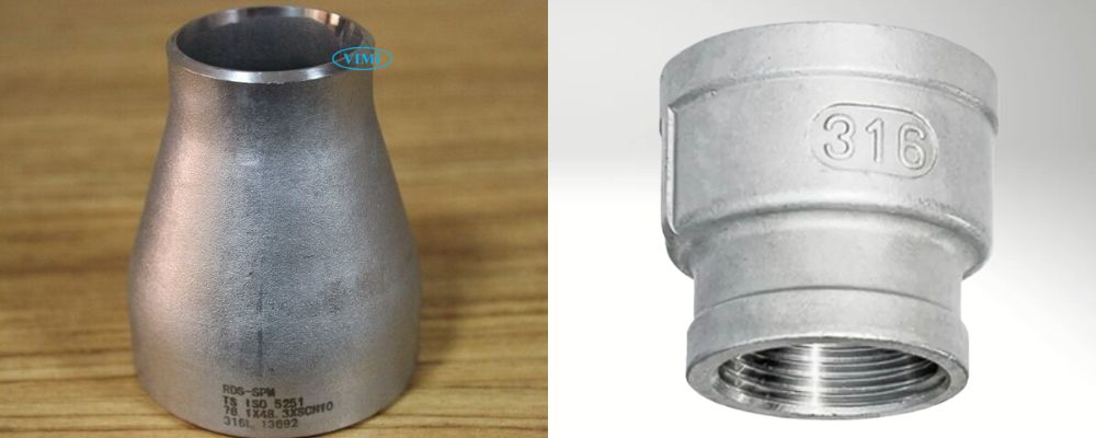 kết nối côn thu inox 316