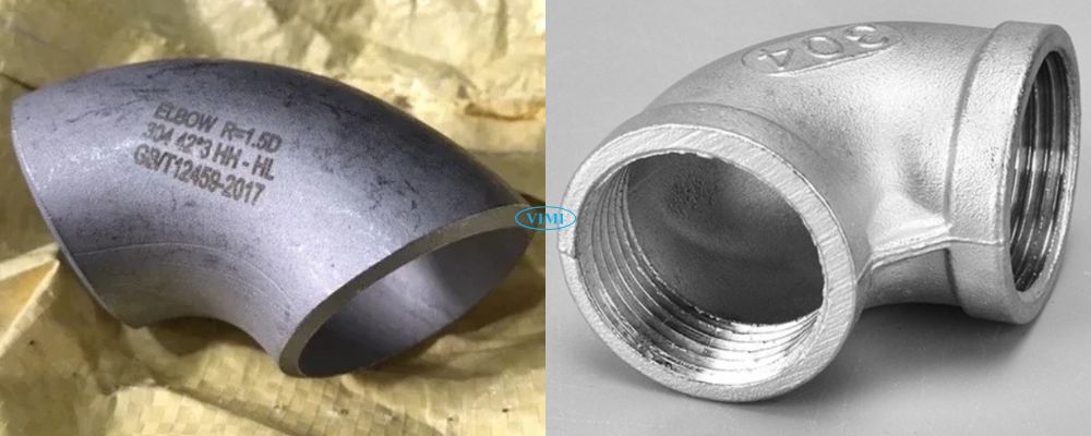 khác biệt cút inox đúc và hàn