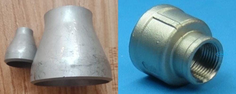 kiểu kết nối côn thu mạ kẽm