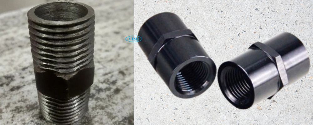 kiểu ren kép thép đen