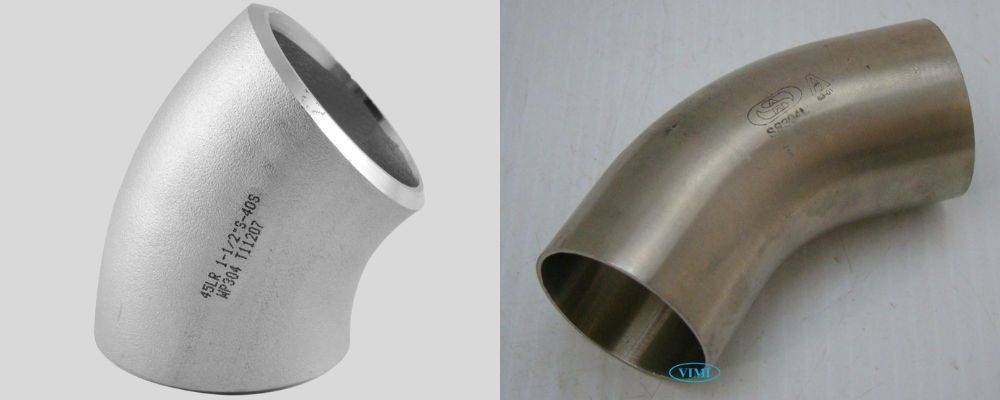 3 góc độ phổ biến của lơi chếch inox 304 lơi chếch inox 304 nối hàn