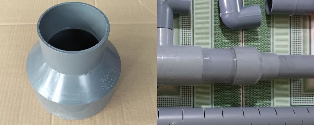 nguyên nhân rò rỉ côn thu 160 110 và côn thu 160 90