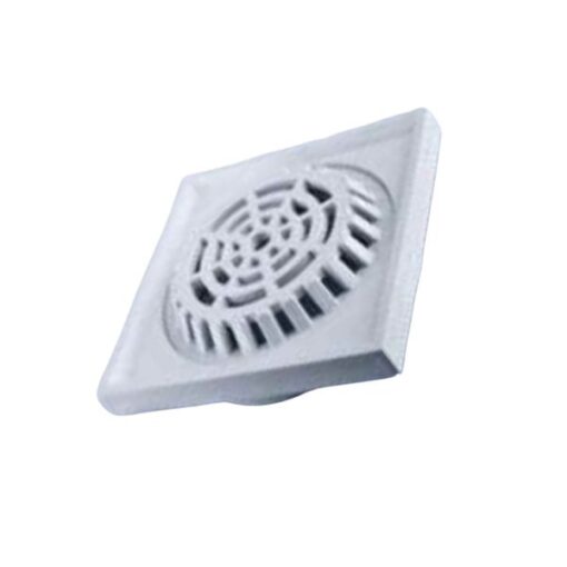 phễu thu nước upvc gs sàn dạng cầu thấp vít