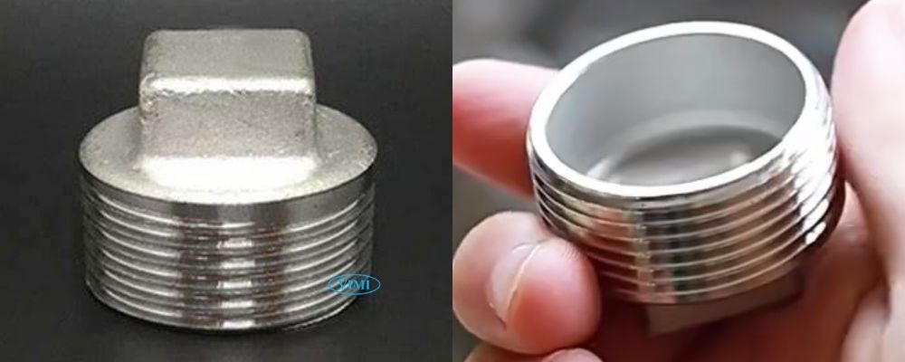 phụ kiện inox 201 dạng bịt