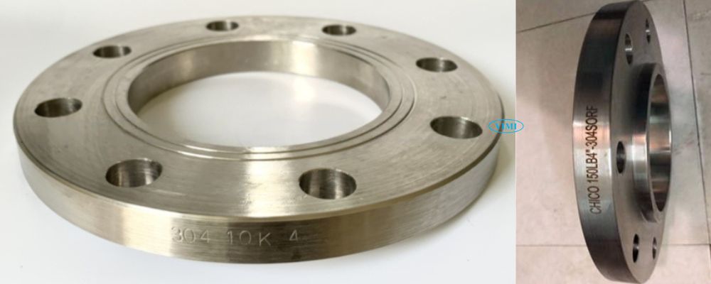 phụ kiện inox 304 kiểu mặt bích